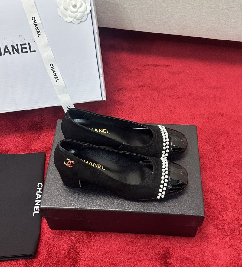 Ch*el flat shoes